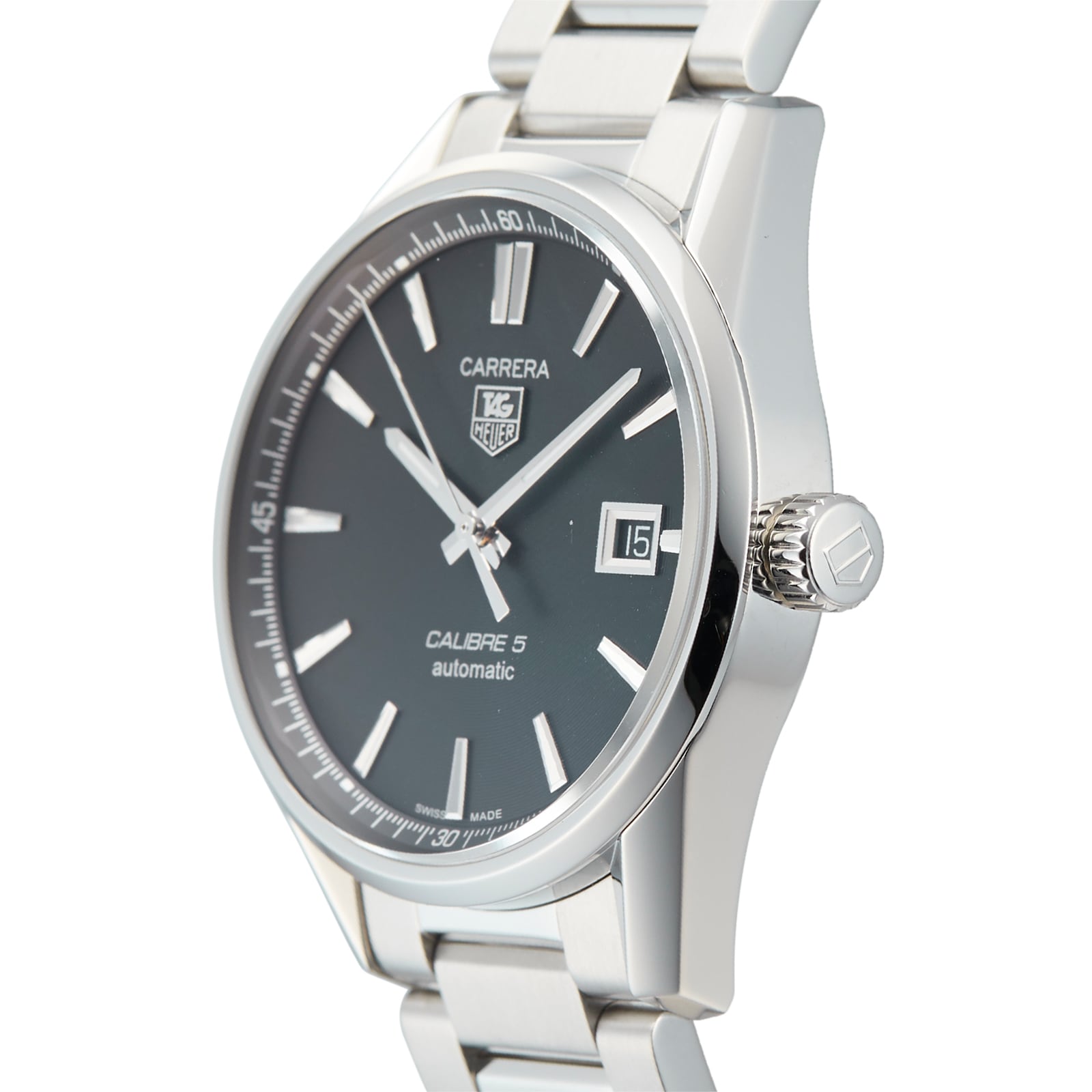 Pre-Owned TAG Heuer Carrera Calibre 5 Mens Watch WAR211A.BA0782