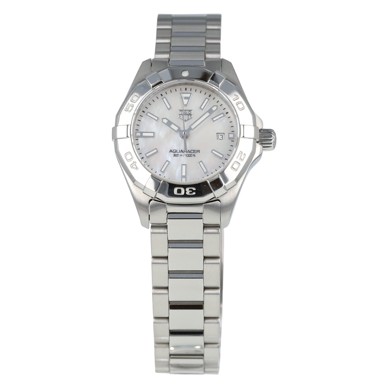 Pre Owned TAG Heuer Aquaracer Ladies Watch WBD1411.BA0741