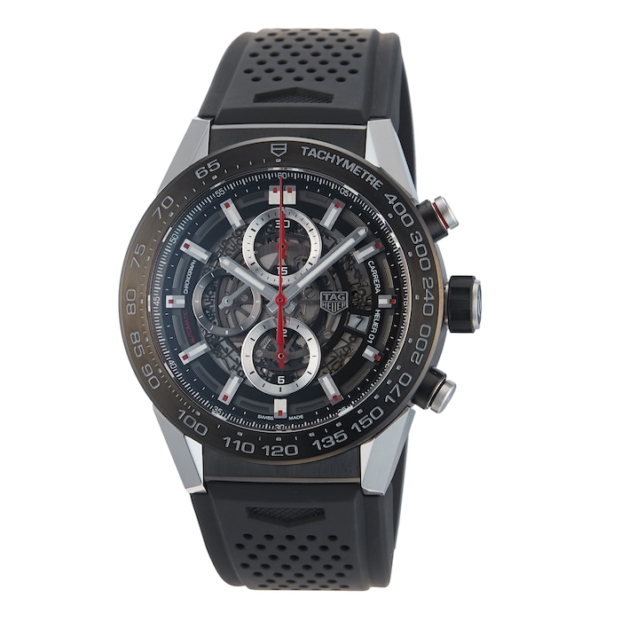 Pre-Owned TAG Heuer Carrera Calibre Heuer 01 Mens Watch CAR2A1Z.FT6044