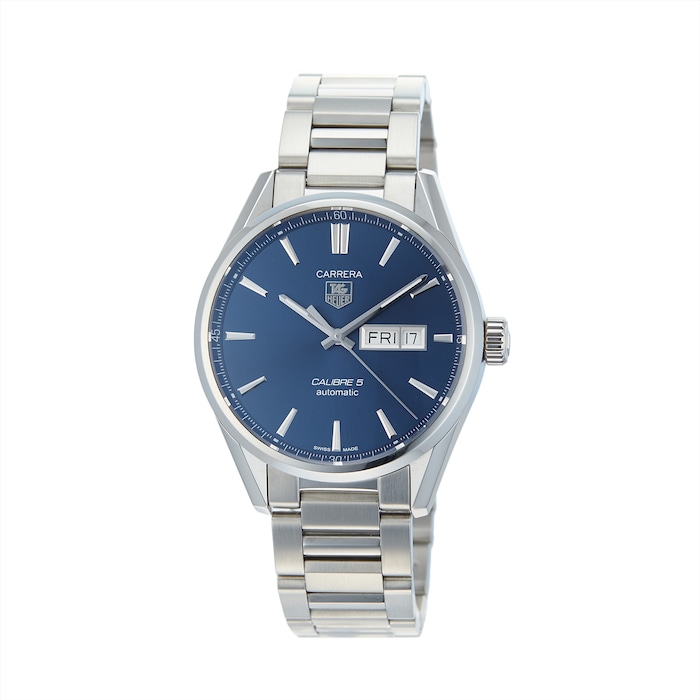 Pre-Owned TAG Heuer Carrera Calibre 5 Mens Watch WAR201E.BA0723