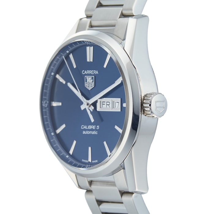 Pre-Owned TAG Heuer Carrera Calibre 5 Mens Watch WAR201E.BA0723