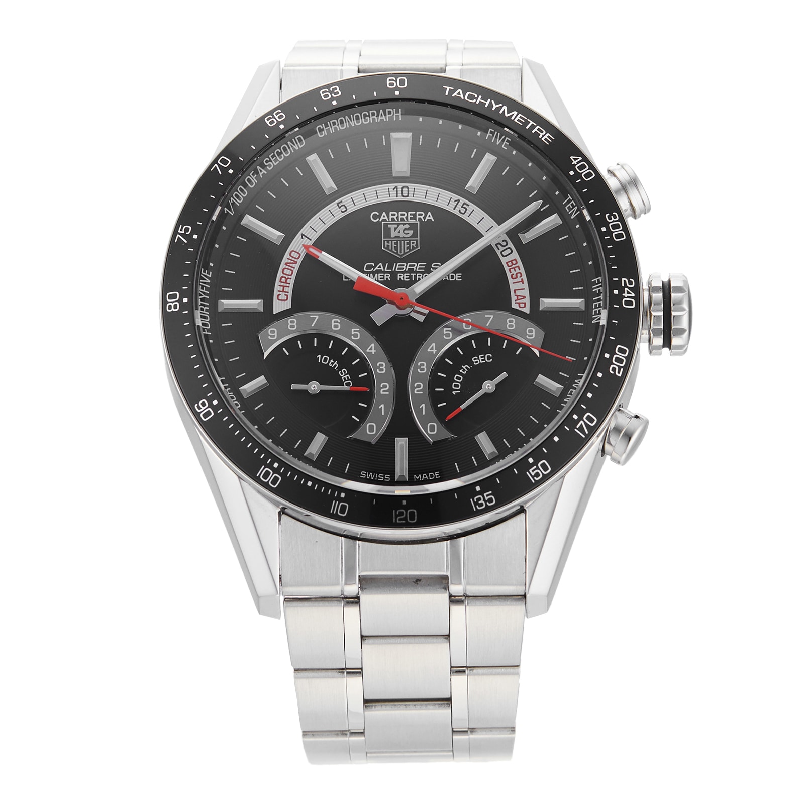 Pre Owned TAG Heuer Pre Owned TAG Heuer Carrera Calibre S Mens