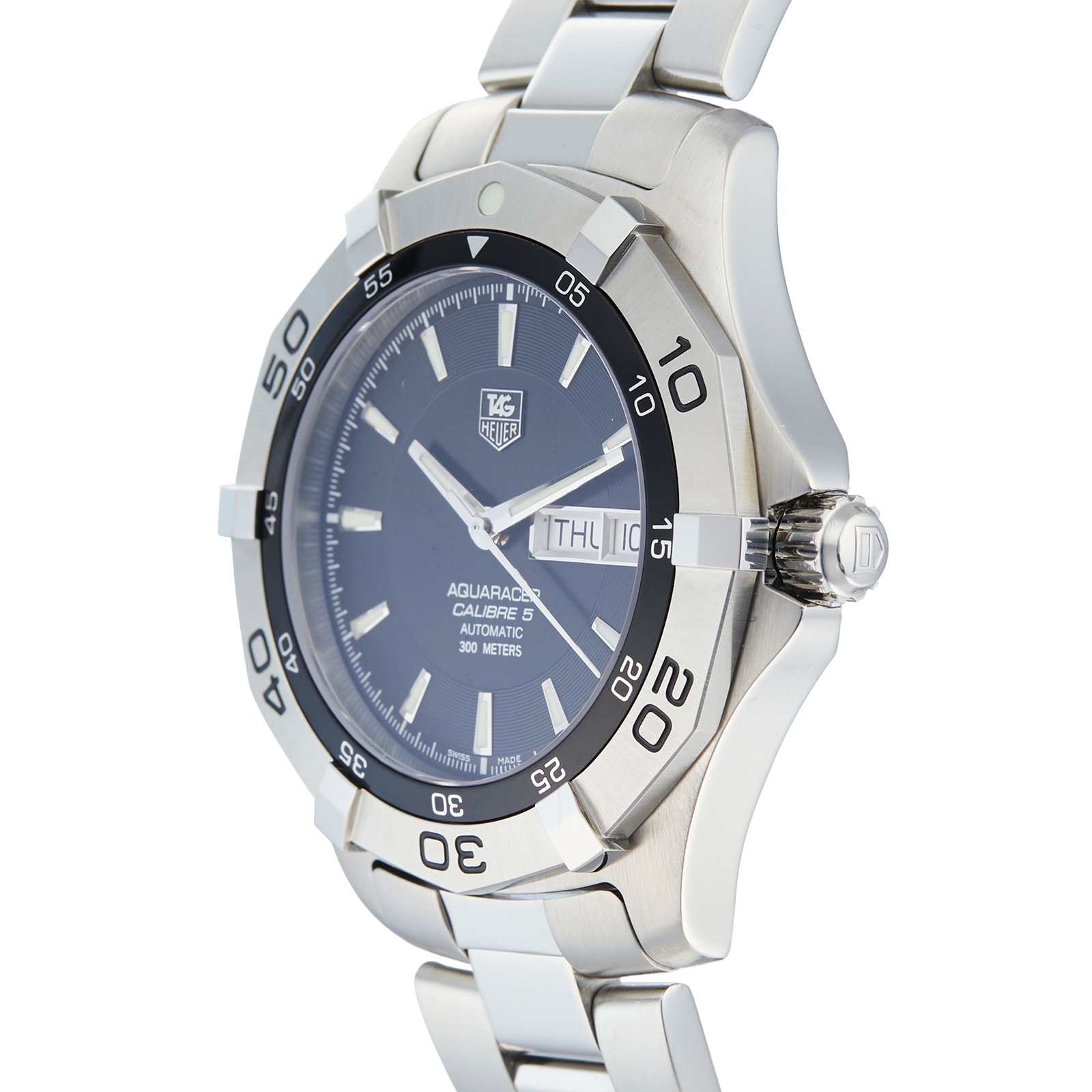 Pre-Owned TAG Heuer Aquaracer Calibre 5 Mens Watch WAF2010.BA0818