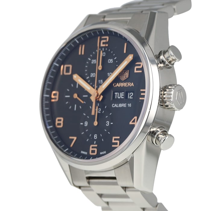 Pre-Owned TAG Heuer Carrera Calibre 16 Mens Watch CV2A1AB.BA0738