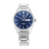 Pre-Owned TAG Heuer Pre-Owned TAG Heuer Carrera Calibre 5 Blue Steel Mens Watch WAR201E.BA0723