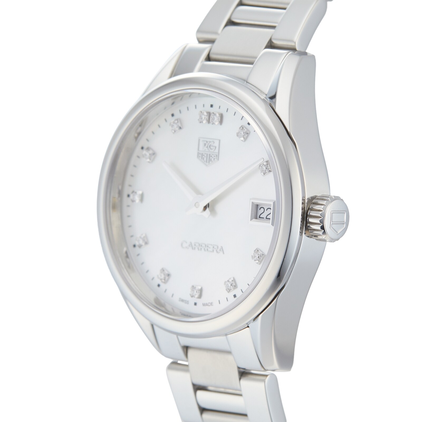 Pre-Owned TAG Heuer Carrera Ladies Watch WAR1314.BA0778