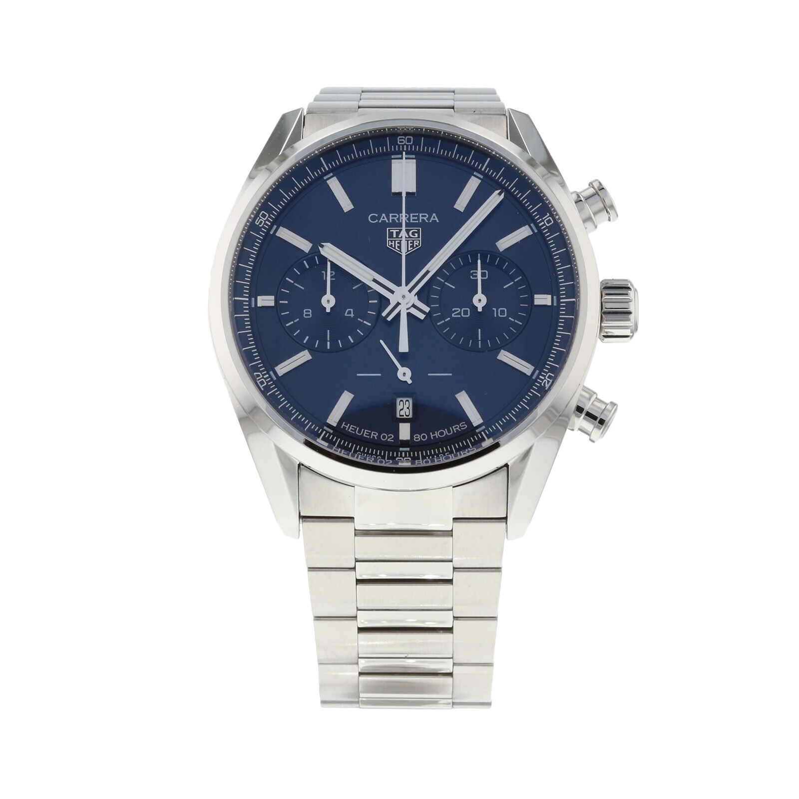 Pre Owned TAG Heuer Carrera Calibre Heuer 02 Mens Watch CBN2011.BA0642