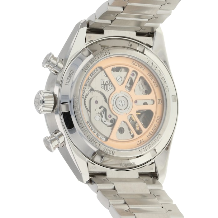 Pre-Owned TAG Heuer Carrera Calibre Heuer 02 Mens Watch CBN2011.BA0642