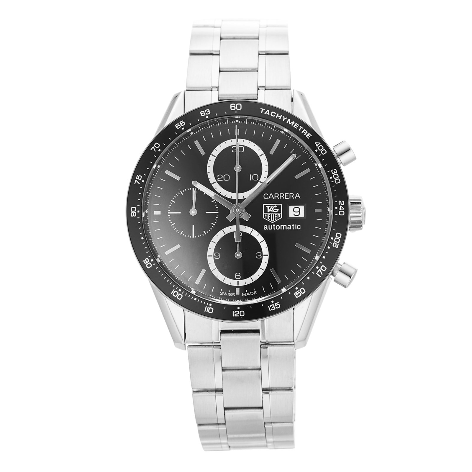 Pre Owned TAG Heuer Carrera Calibre 16 Mens Watch CV2010.BA0786