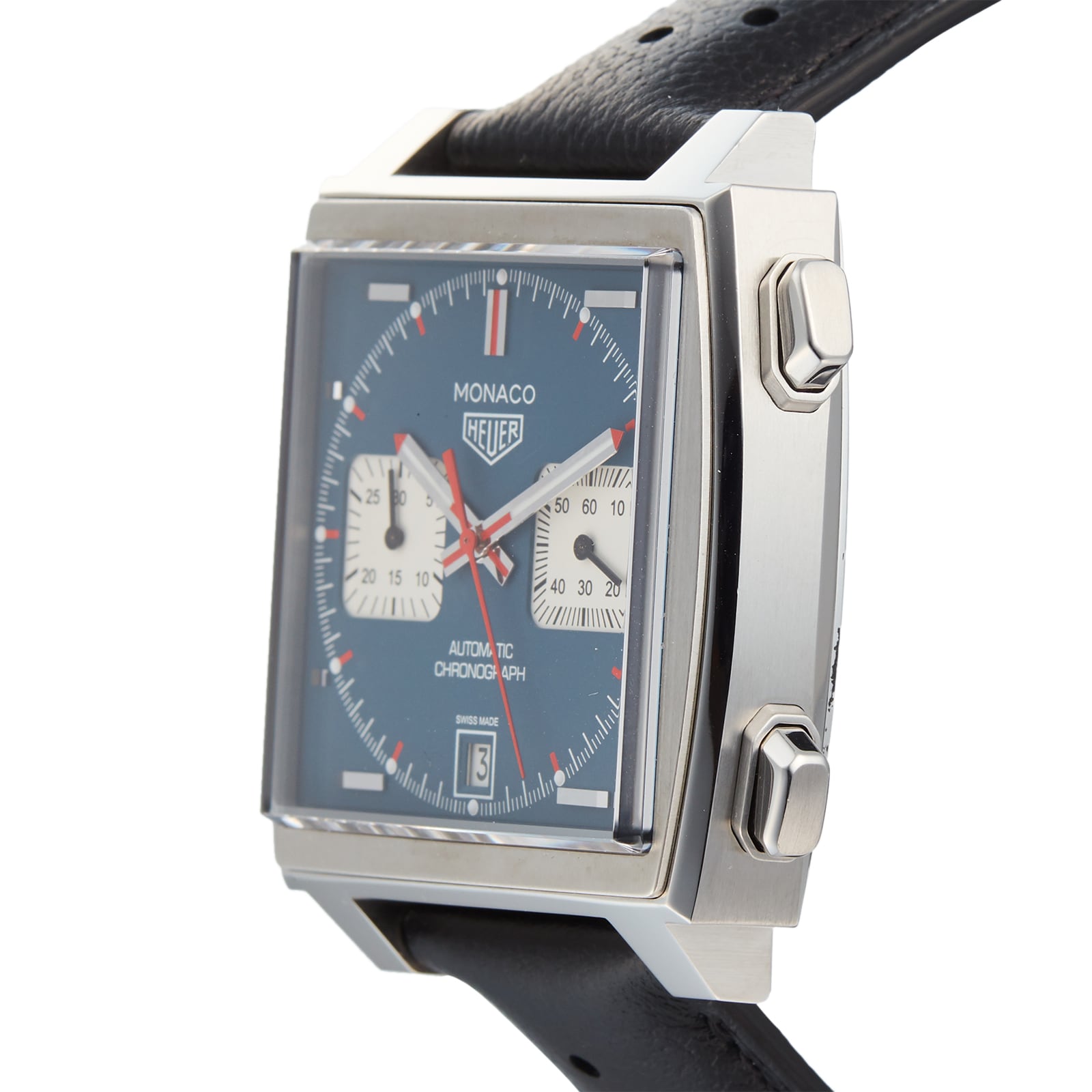 Pre Owned TAG Heuer Monaco Calibre 11 Mens Watch CAW211P.FC6356