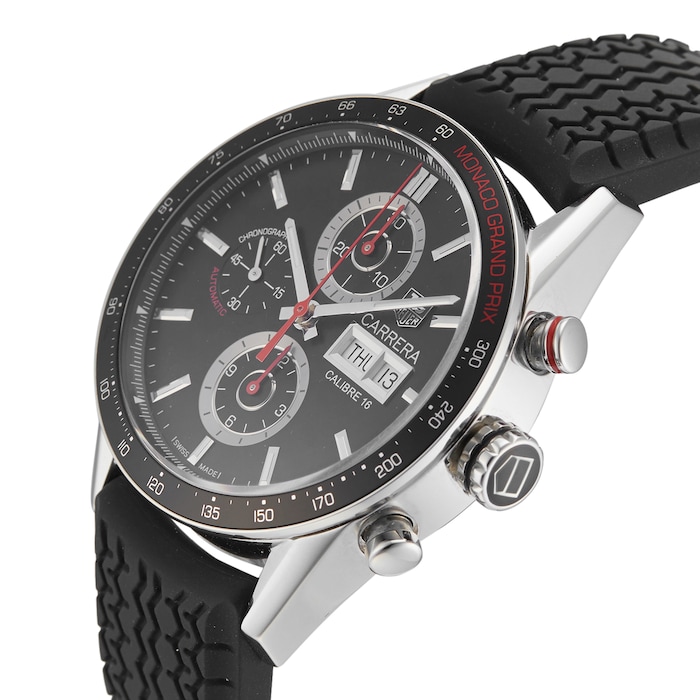 Pre-Owned TAG Heuer Carrera Calibre 16 'Monaco Grand Prix' Limited Edition Mens Watch CV2A1F.FT6033
