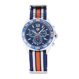 Pre-Owned TAG Heuer Formula 1 Chronograph Blue Steel Mens Watch CAZ1014.FC8196
