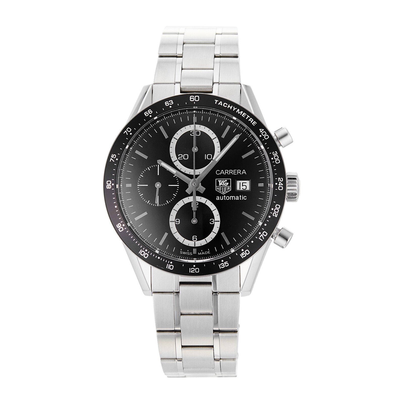 Pre Owned TAG Heuer Carrera Calibre 16 Mens Watch CV2010.BA0786