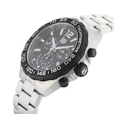 Pre-Owned TAG Heuer Formula 1 Chronograph Black Steel Quartz Mens Watch CAZ1010.BA0842