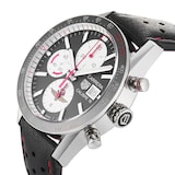Pre-Owned TAG Heuer Carrera Calibre 16 Black Steel Mens Watch CV201AS.FC6429