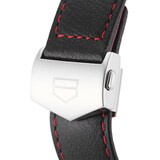 Pre-Owned TAG Heuer Carrera Calibre 16 Black Steel Mens Watch CV201AS.FC6429