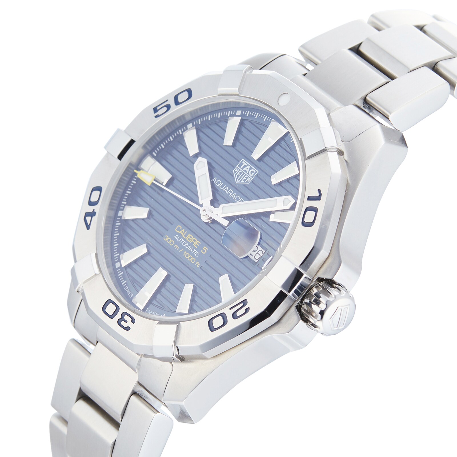 Pre-Owned TAG Heuer Aquaracer Calibre 5 Mens Watch WAY2012.BA0927