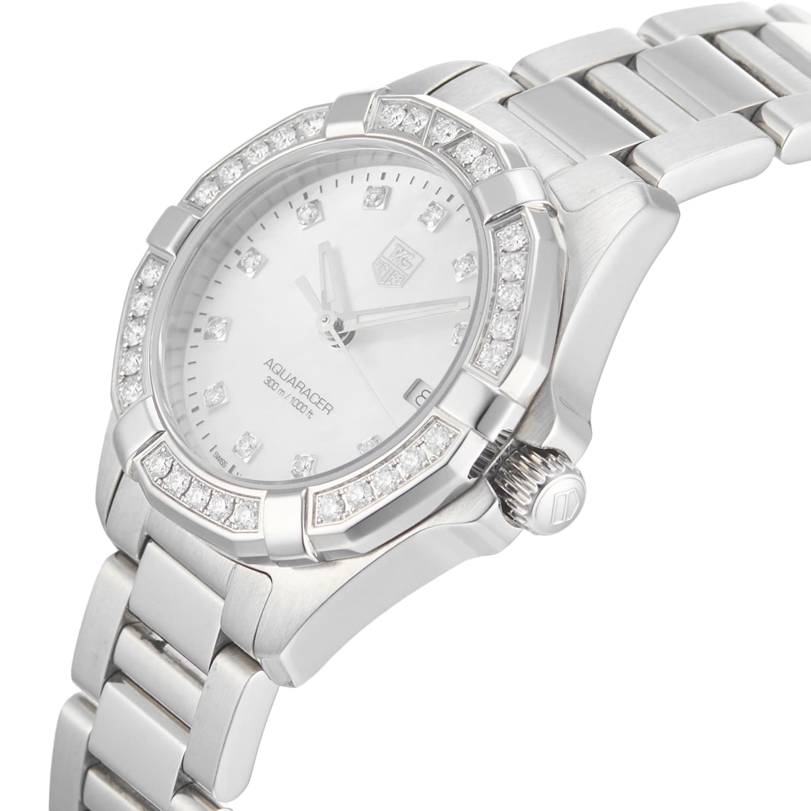 Pre Owned TAG Heuer Aquaracer Ladies Watch WAY1414.BA0920