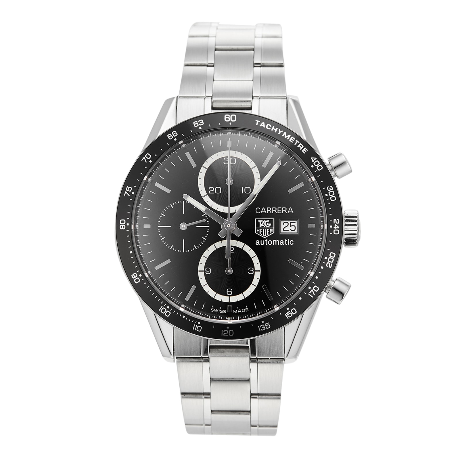 Pre-Owned TAG Heuer Carrera Calibre 16 Mens Watch CV2010.BA0786