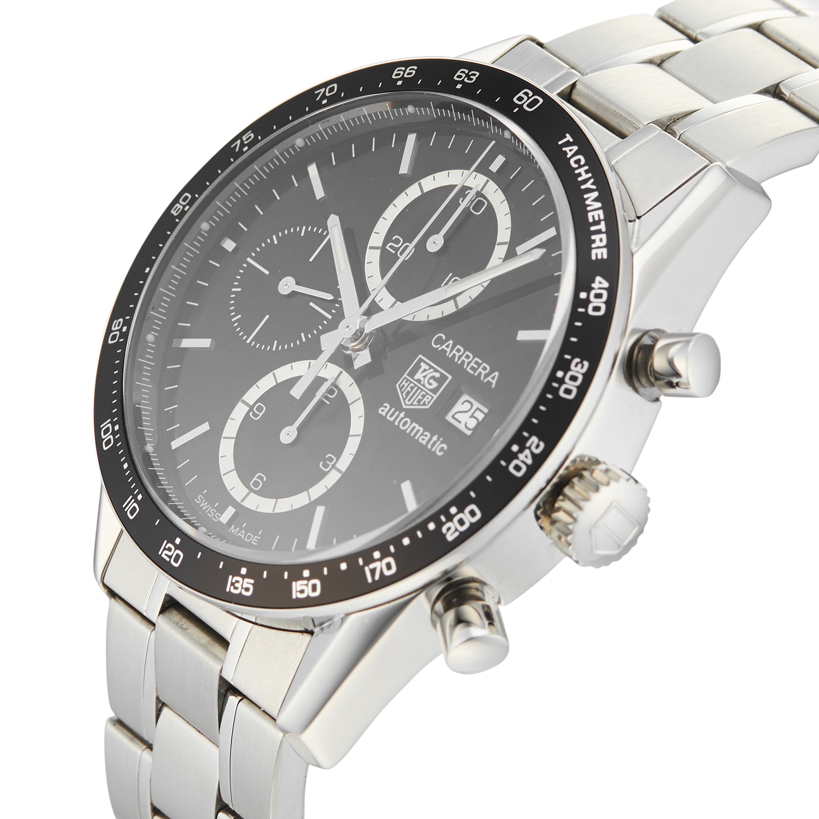 Pre-Owned TAG Heuer Carrera Calibre 16 Mens Watch CV2010.BA0786