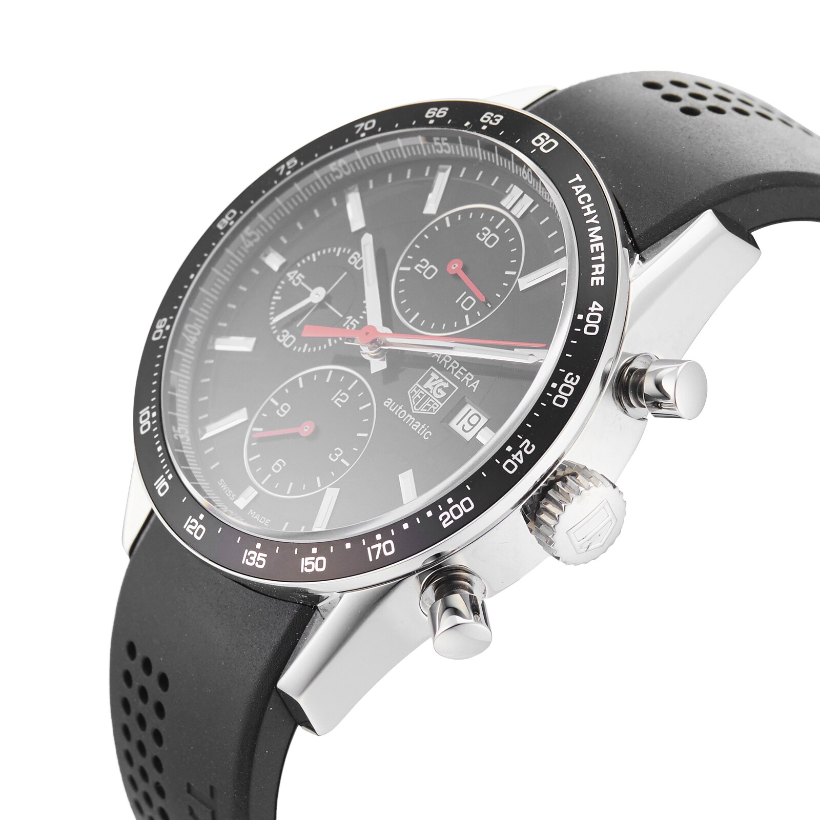 Pre-Owned TAG Heuer Carrera Calibre 16 Mens Watch CV2014.FT6014