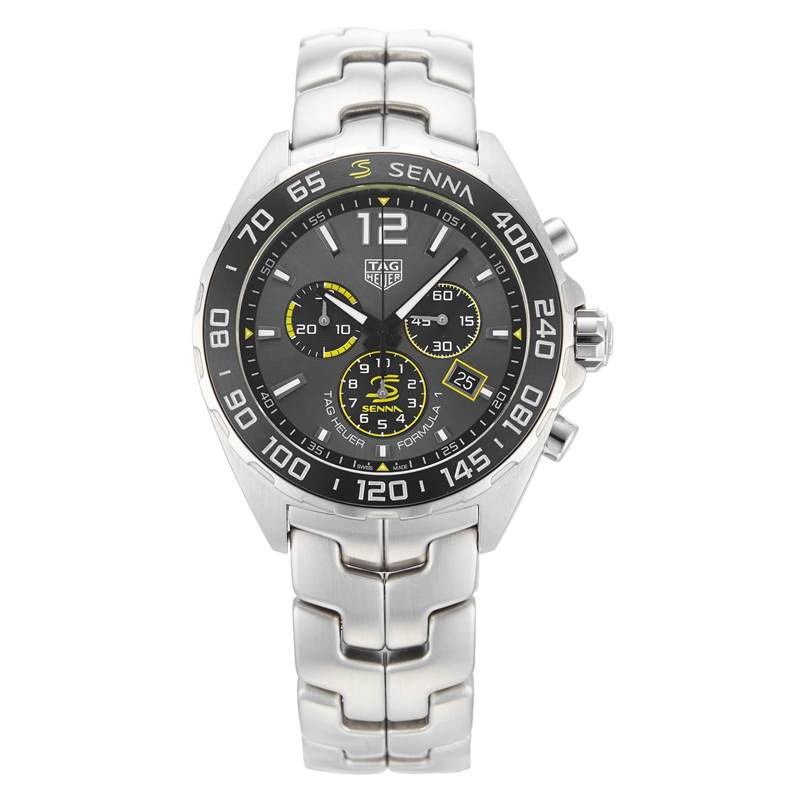 Collector Studio - Fine Automotive Memorabilia - 1993 Ayrton Senna TAG  Heuer personal watch