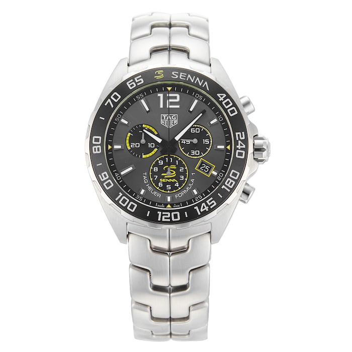 Pre-Owned TAG Heuer Formula 1 X Senna Mens Watch CAZ101AF.BA0637