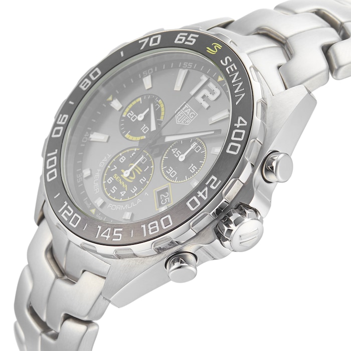 Pre-Owned TAG Heuer Formula 1 X Senna Mens Watch CAZ101AF.BA0637