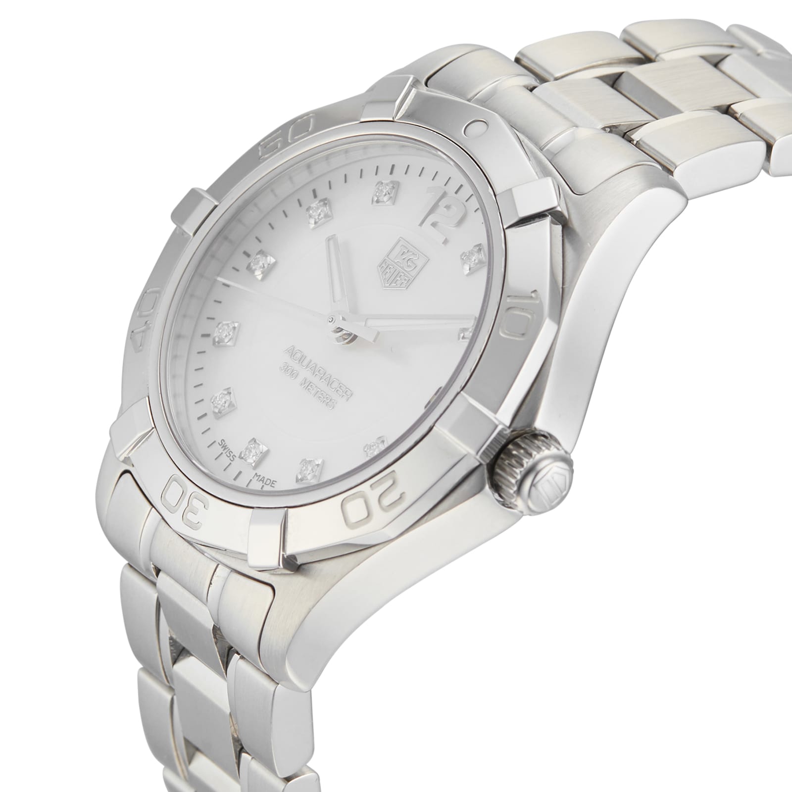 Pre-Owned TAG Heuer Aquaracer Ladies Watch WAF1312.BA0817 Pre-Owned TAG Heuer Aquaracer Ladies Watch WAF1312.BA0817