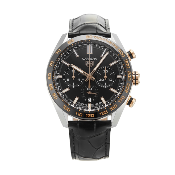 Pre-Owned TAG Heuer Pre-Owned TAG Heuer Carrera Calibre Heuer 02 Mens Watch CBN2A5A.FC6481