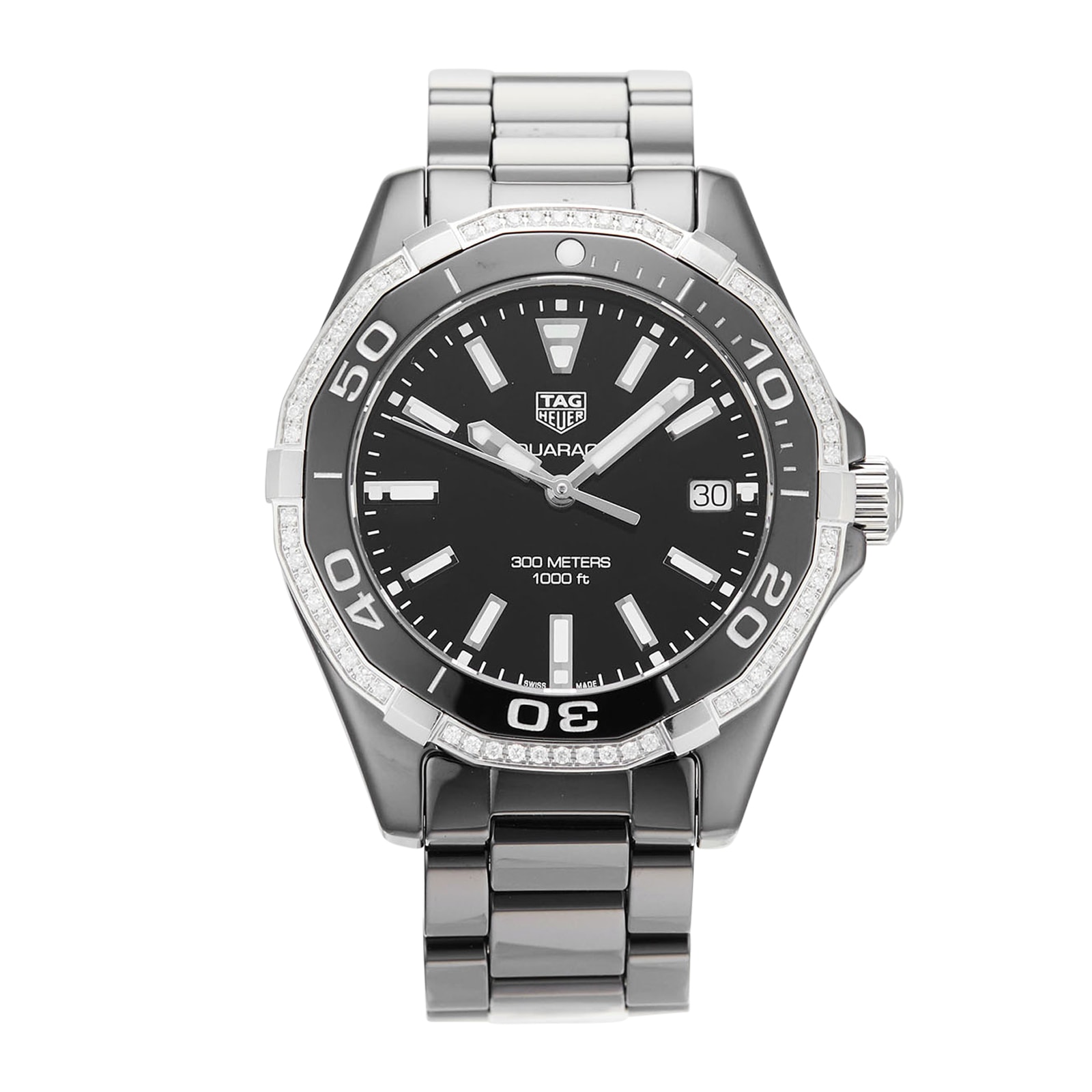 Pre owned tag heuer best sale aquaracer ladies