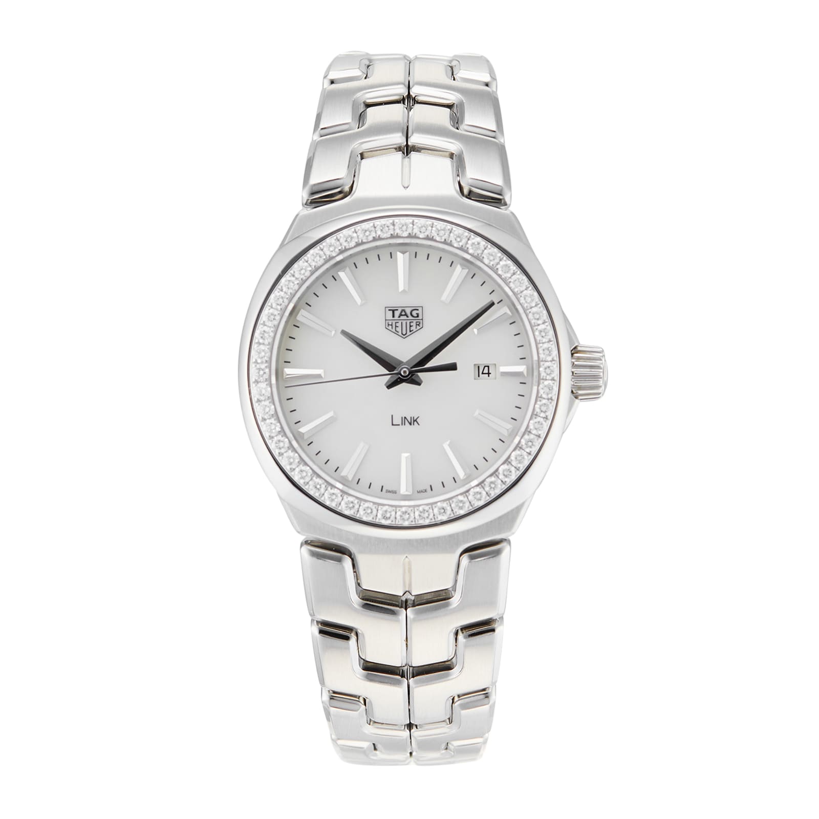 Pre Owned TAG Heuer Link Ladies Watch WBC1314.BA0600