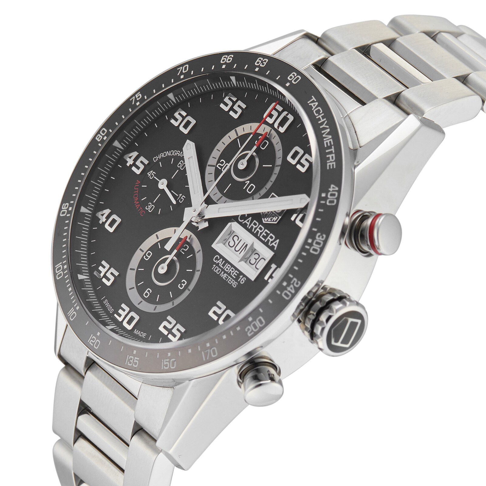 Pre Owned TAG Heuer Carrera Calibre 16 Mens Watch CV2A1R.BA0799