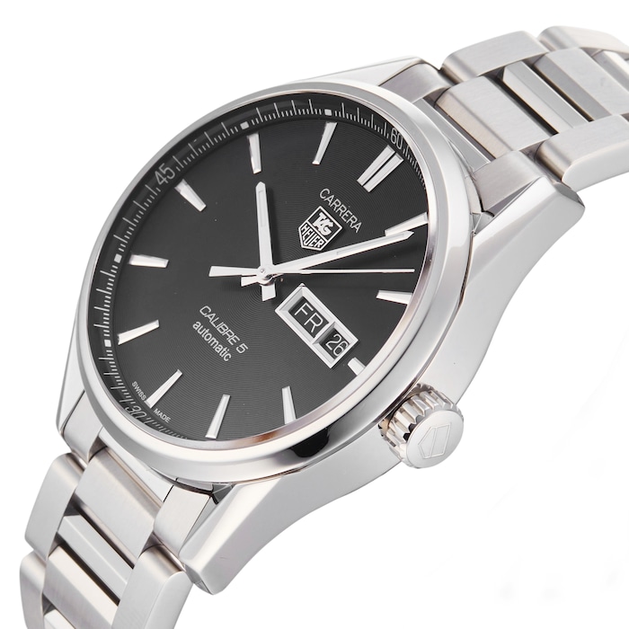 Pre-Owned TAG Heuer Carrera Calibre 5 Mens Watch WAR201A.BA0723