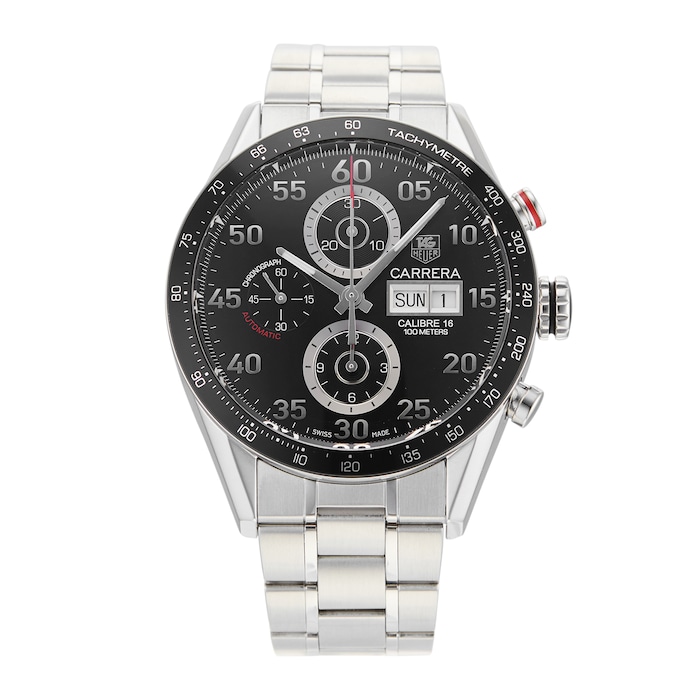 Pre-Owned TAG Heuer Carrera Calibre 16 Mens Watch CV2A10.BA0796