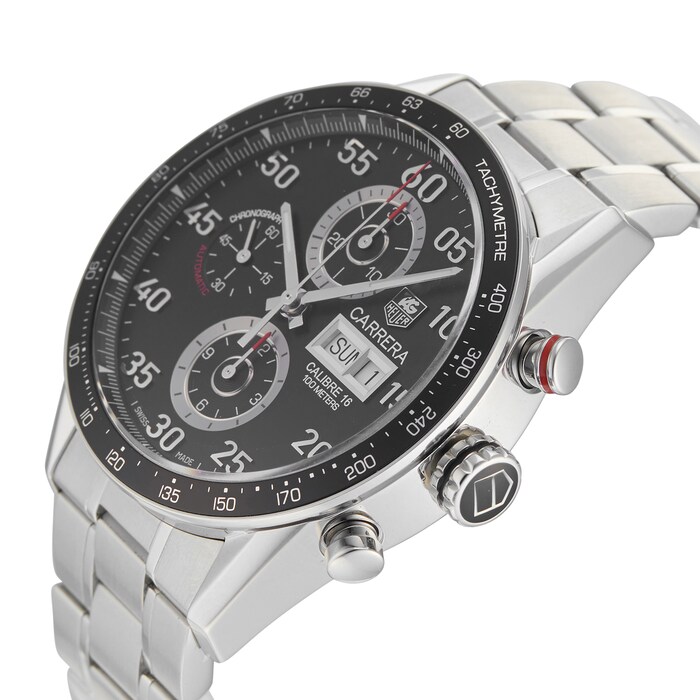 Pre-Owned TAG Heuer Carrera Calibre 16 Mens Watch CV2A10.BA0796