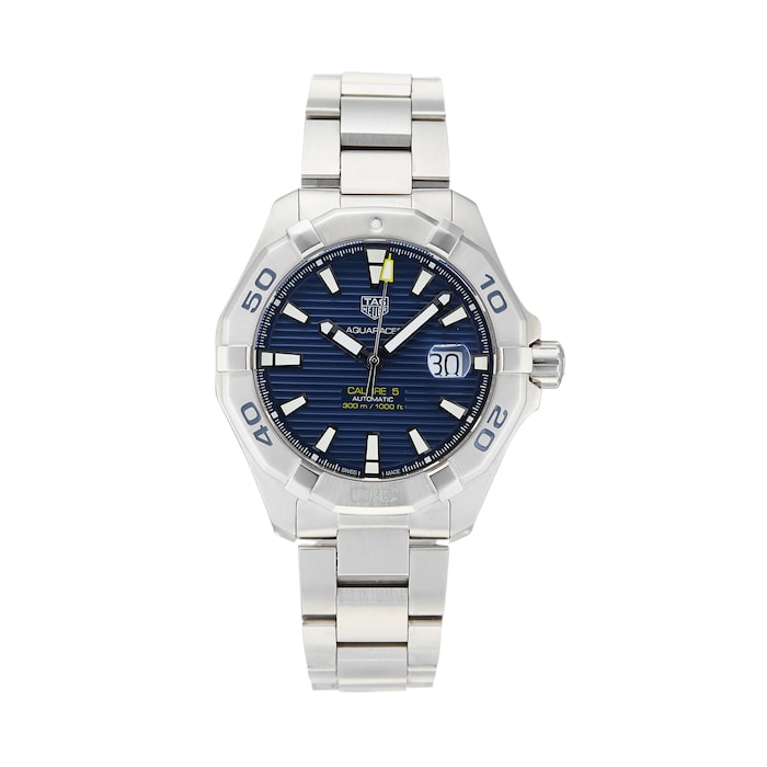 Pre-Owned TAG Heuer Pre-Owned TAG Heuer Aquaracer Mens Watch WAY2012.BA0927