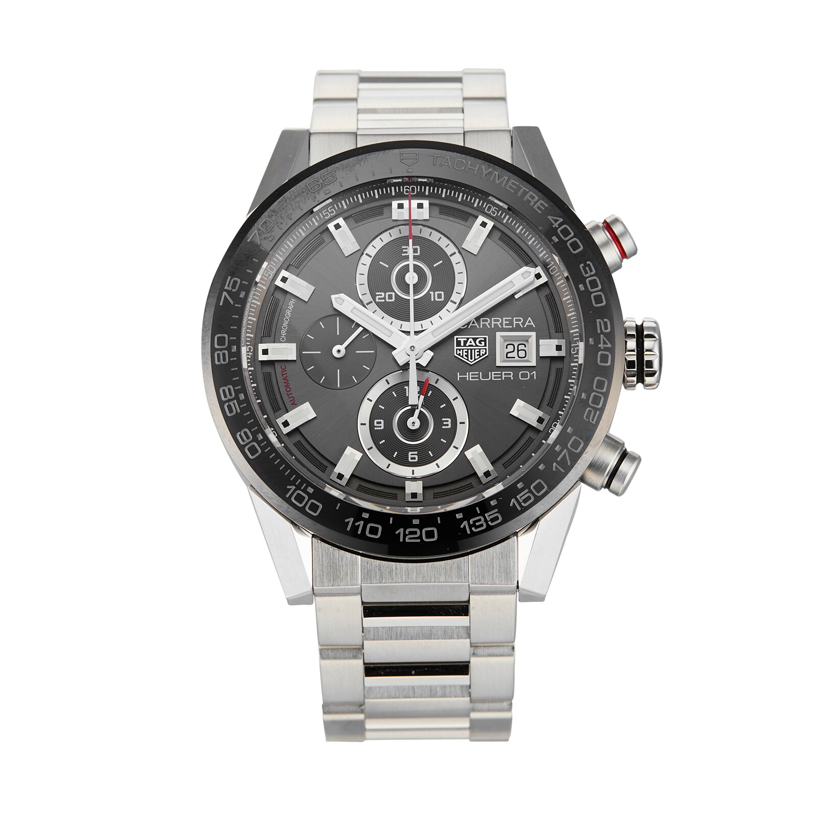 Pre-Owned TAG Heuer Pre-Owned TAG Heuer Carrera Mens Watch CAR201W.BA0714 Pre-Owned TAG Heuer Pre-Owned TAG Heuer Carrera Mens Watch CAR201W.BA0714