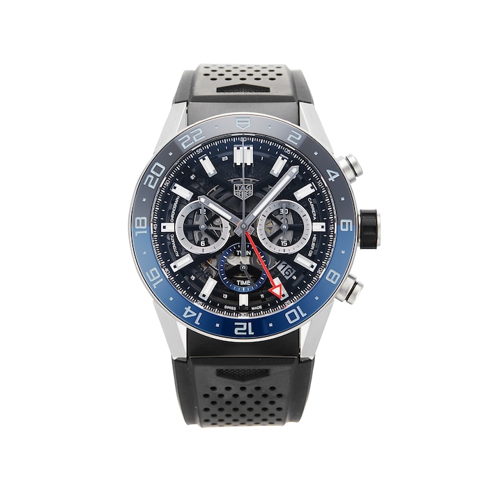 Pre-Owned TAG Heuer Pre-Owned TAG Heuer Carrera Calibre Heuer 02 Mens Watch CBG2A1Z.FT6157