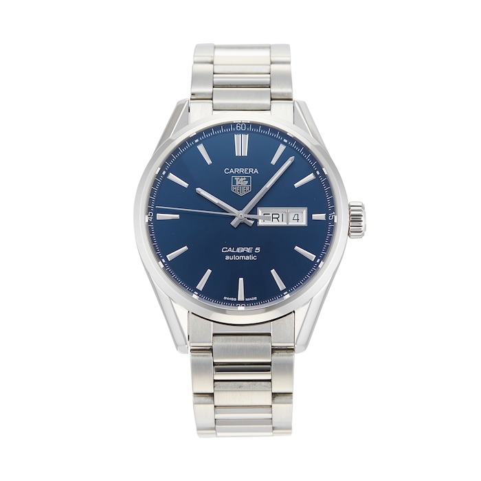 Pre-Owned TAG Heuer Carrera Calibre 5 Mens Watch WAR201E.BA0723
