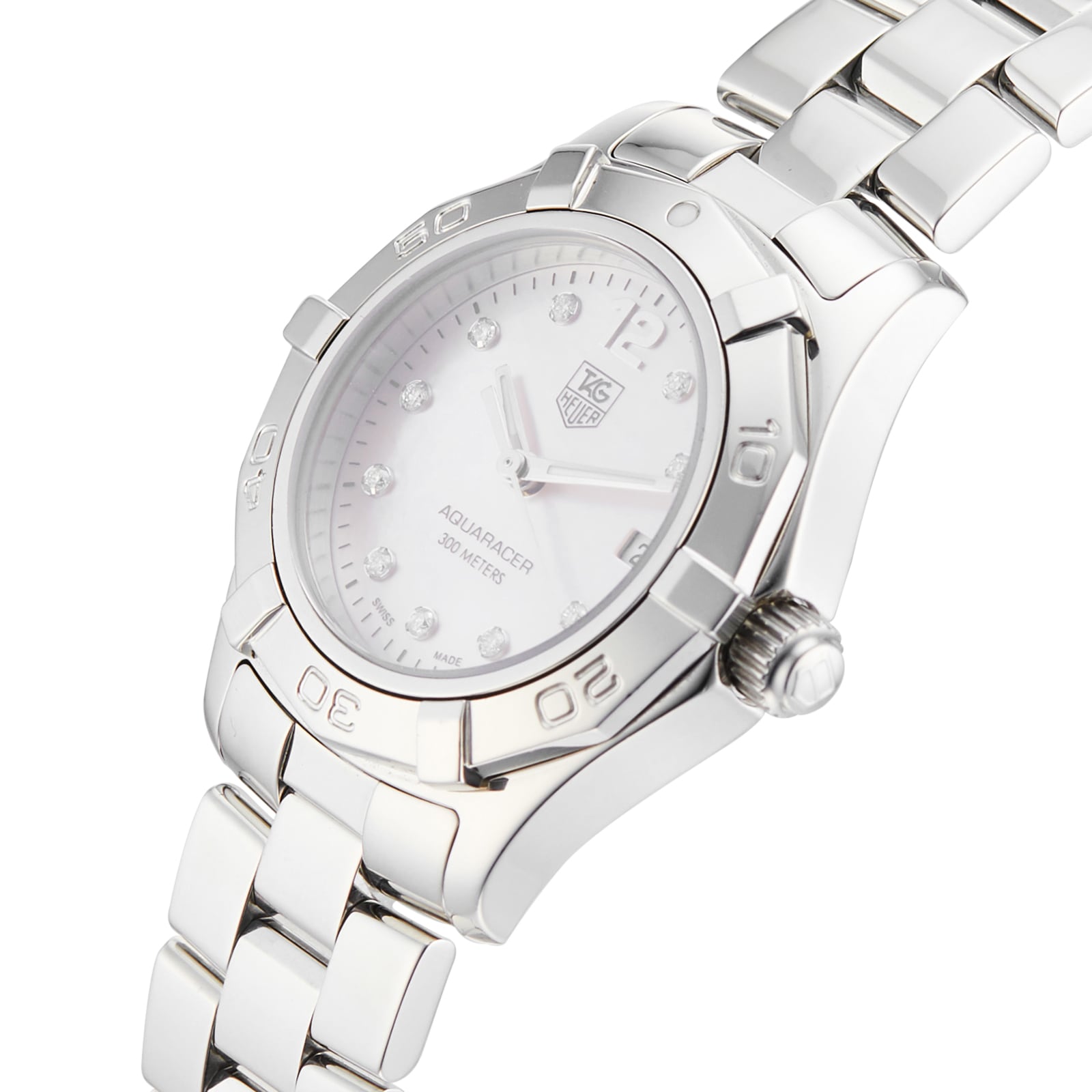 Pre-Owned TAG Heuer Aquaracer Ladies Watch WAF141A.BA0813