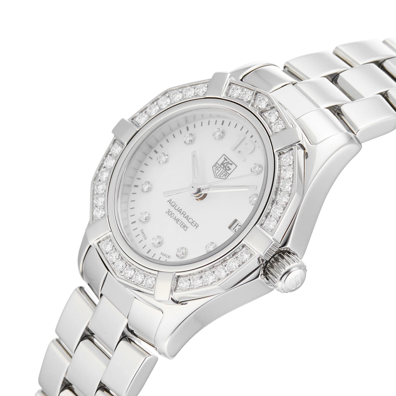Pre-Owned TAG Heuer Aquaracer Ladies Watch WAF1416.BA0824