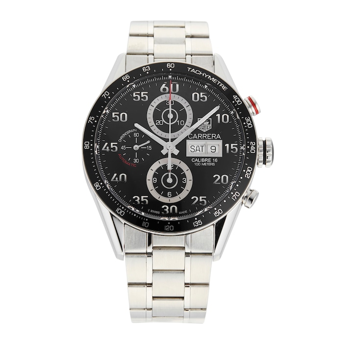 Pre-Owned TAG Heuer Carrera Calibre 16 Chronograph Mens Watch CV2A10.BA0796