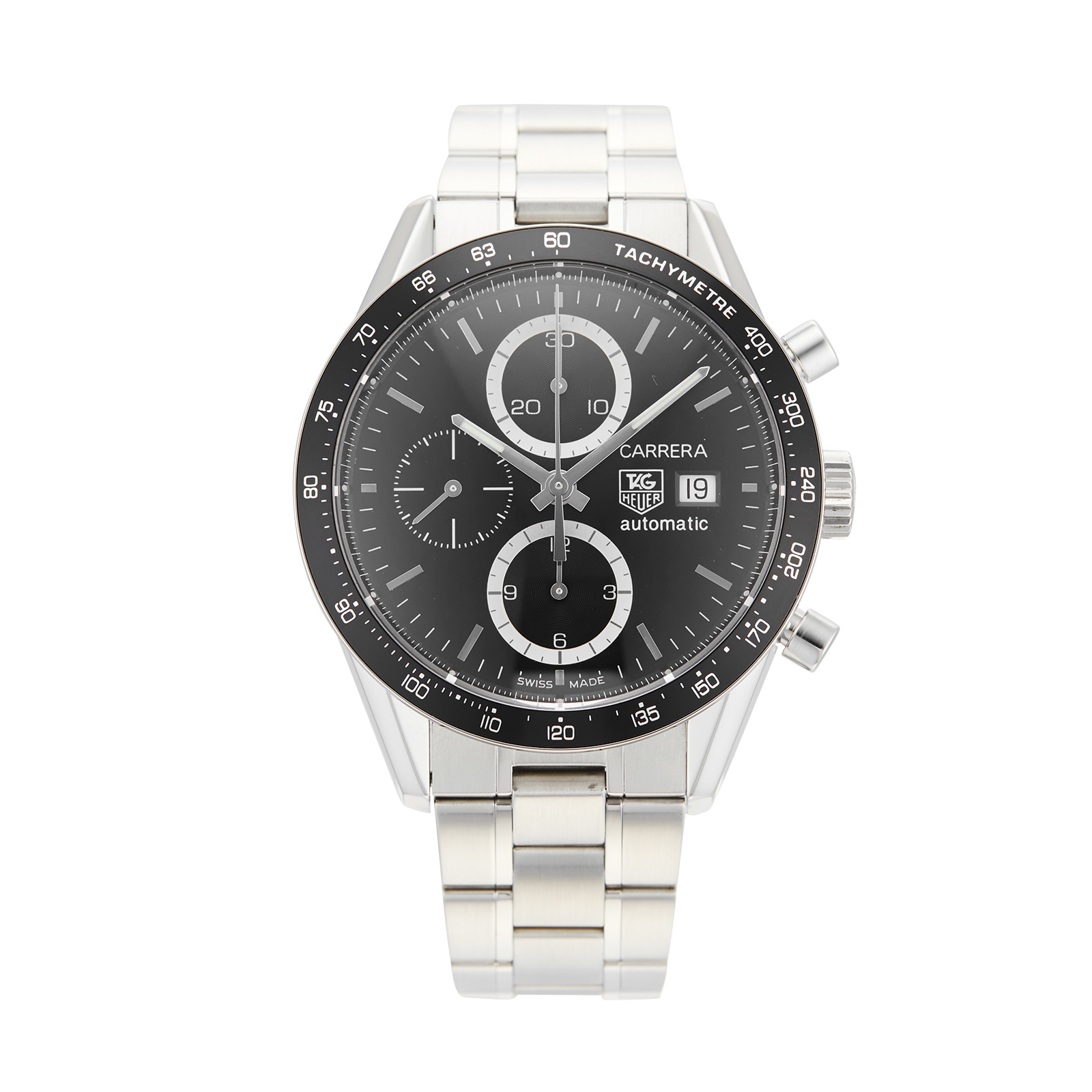 Pre Owned TAG Heuer Carrera Calibre 16 Mens Watch CV2010.BA0786