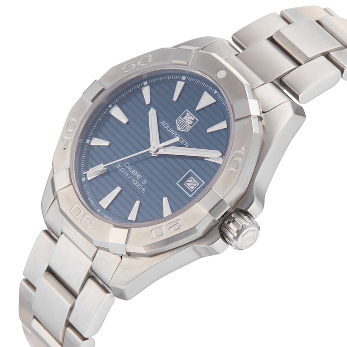 Pre-Owned TAG Heuer Aquaracer Calibre 5 Mens Watch WAY2112.BA0928