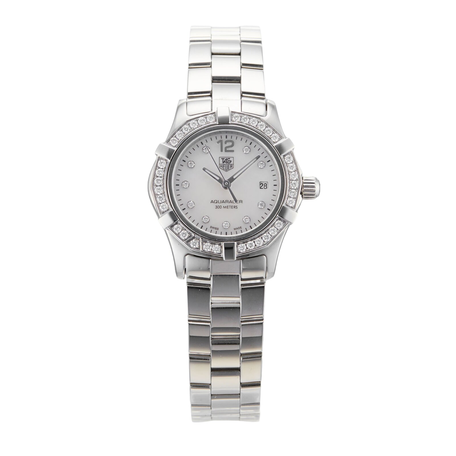 Pre-Owned TAG Heuer Pre-Owned TAG Heuer Aquaracer Ladies Watch WAF1416.BA0824 Pre-Owned TAG Heuer Pre-Owned TAG Heuer Aquaracer Ladies Watch WAF1416.BA0824