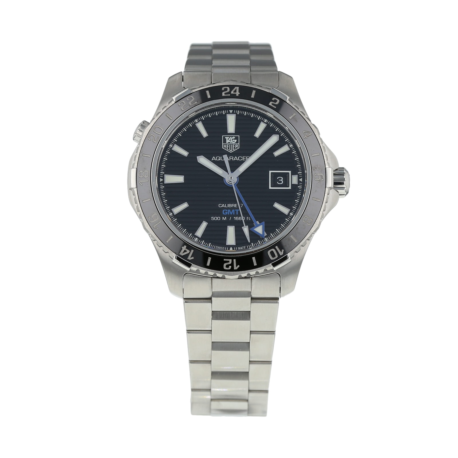 Pre Owned TAG Heuer Pre Owned TAG Heuer Aquaracer Calibre 7 GMT