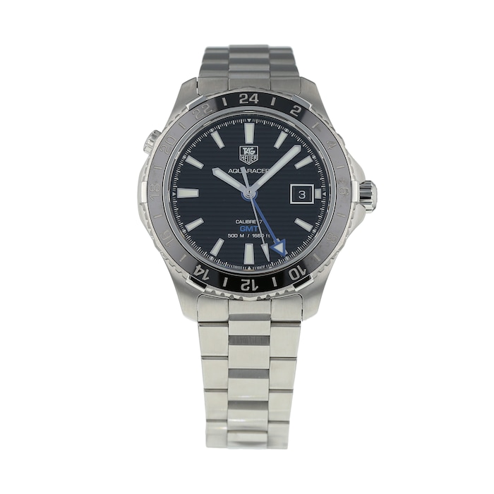 Pre-Owned TAG Heuer Aquaracer Calibre 7 GMT Mens Watch WAK211A.BA0830