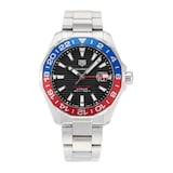 Pre-Owned TAG Heuer Aquaracer Calibre 7 GMT Mens Watch WAY201F.BA0927