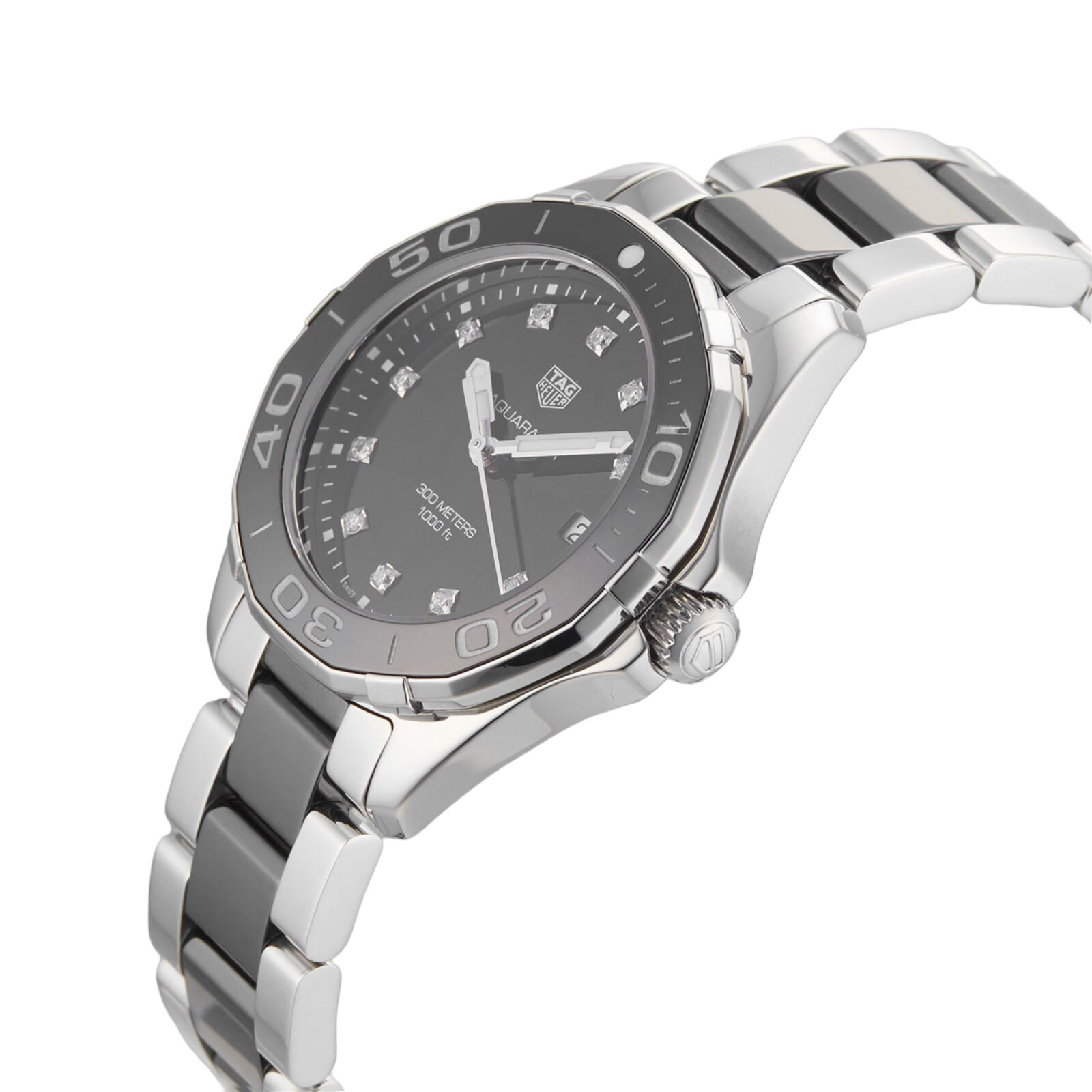 Pre-Owned TAG Heuer Pre-Owned TAG Heuer Aquaracer Ladies Watch WAY131C.BA0913 Pre-Owned TAG Heuer Pre-Owned TAG Heuer Aquaracer Ladies Watch WAY131C.BA0913